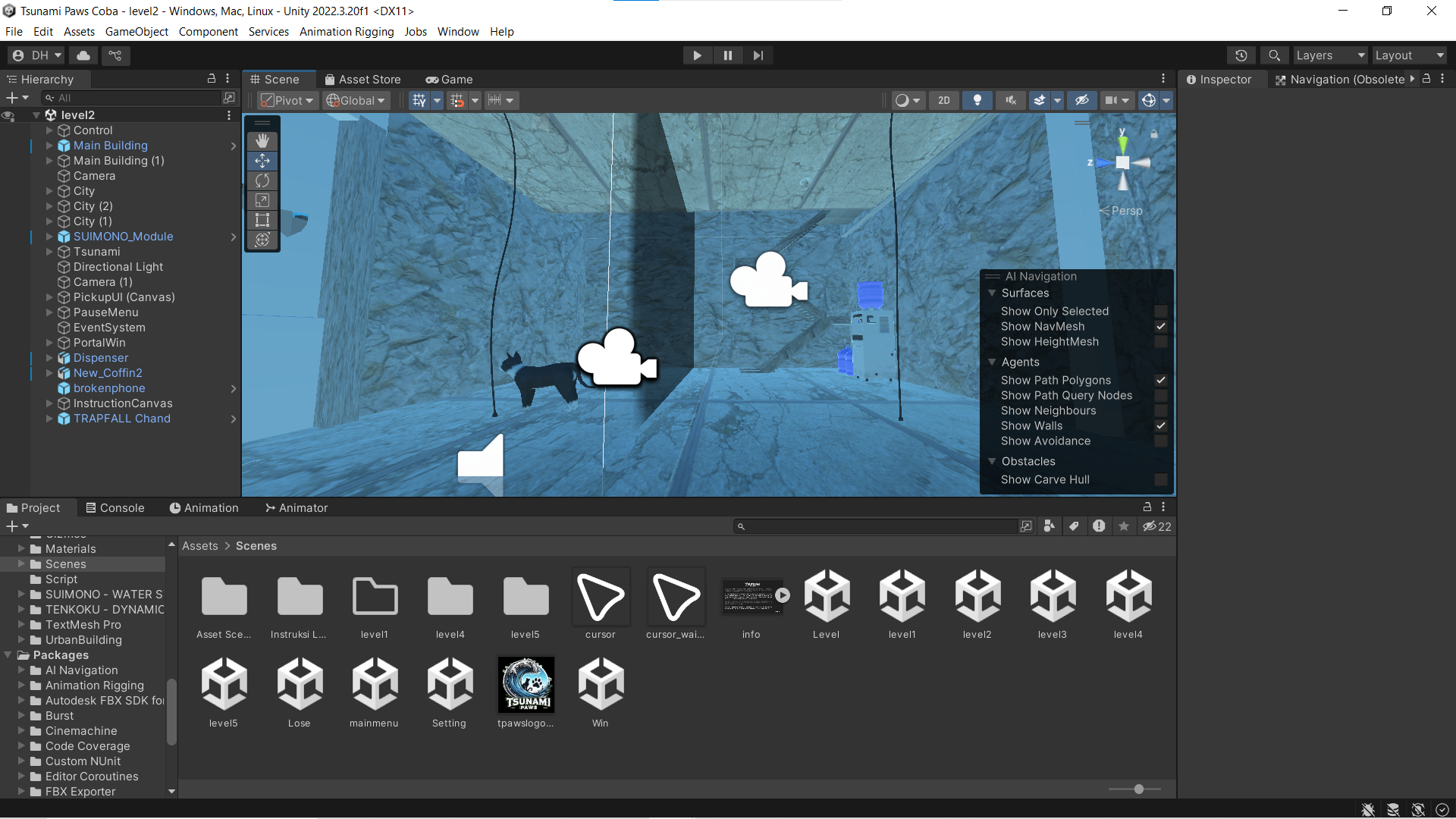 Developing the Game Tsunami Paws for PC